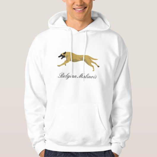 Belgier Malinois Hoodie (Vorderseite)