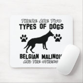 Belgier Malinois Hundeentwürfe Mousepad (Mit Mouse)