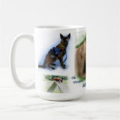 Belgier Malinois Kaffee-Tasse Kaffeetasse (Links)