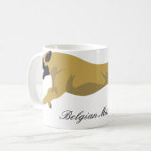 Belgier Malinois Kaffeetasse (Vorderseite Links)