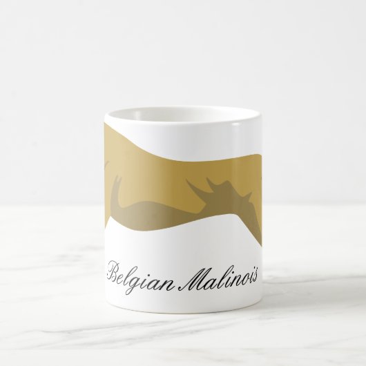 Belgier Malinois Kaffeetasse (Mittel)
