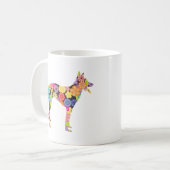 Belgier Malinois Kaffeetasse (Vorderseite Links)