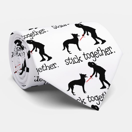 Belgier Malinois Krawatte (Gerollt)