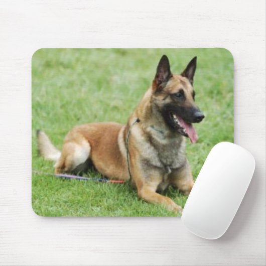 Belgier Malinois Mousepad (Mit Mouse)