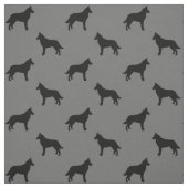 Belgier Malinois Silhouette-Muster Stoff (Muster)