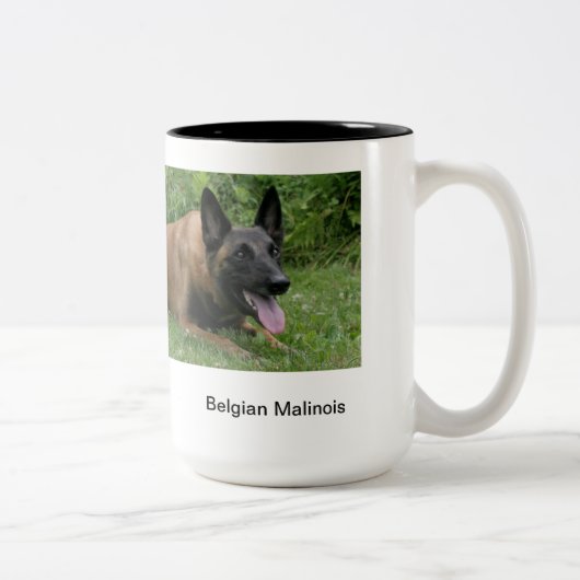Belgier Malinois Tasse (Rechts)
