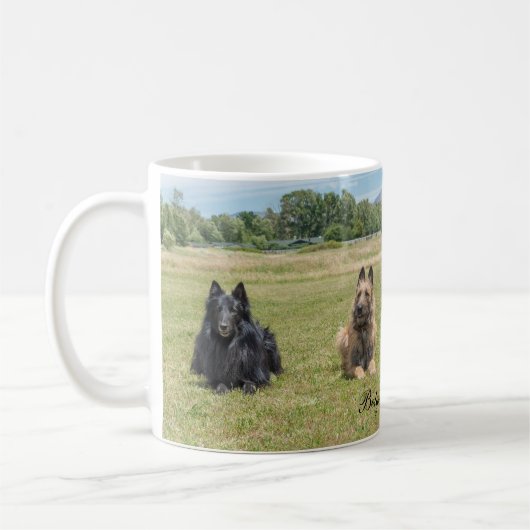 Belgier Shepherds Kaffee-Tasse Kaffeetasse (Links)