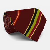 Belgier stripes Flagge Krawatte (Gerollt)