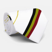 Belgier stripes Flagge Krawatte (Gerollt)