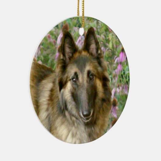 Belgier Tervuren Freidnship Verzierung Keramik Ornament (Rechts)