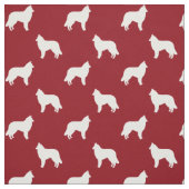 Belgier Tervuren Silhouette-Muster Stoff (Muster)