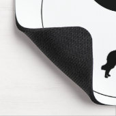 Belgier Tervuren Yin Yang Mousepad (Ecke)