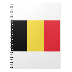 Belgique - België - Belgien Flag Notizblock