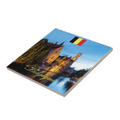 Belgique Medieval Brügge - Pro Foto Fliese (Seite)