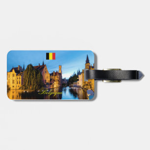 Belgique Medieval Brügge - Pro Foto Gepäckanhänger