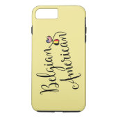 Belgisch-amerikanischer Hörgerätefall Case-Mate iPhone Hülle (Rückseite)