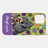 Belgisch & Border KiniArt iPhone Case (Rückseite (Horizontal))