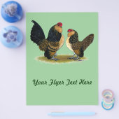 Belgisch d'Anvers Bantams: Quail Flyer (Einzeln)