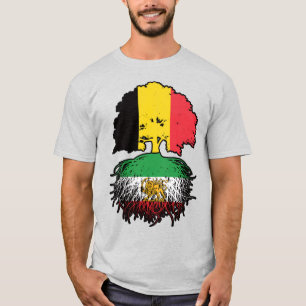 Belgisch gezüchtete iranische Wurzeln Löwe und Son T-Shirt
