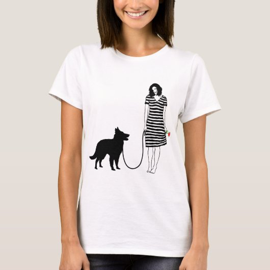 Belgisch Groenendael T-Shirt (Vorderseite)