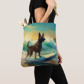 Belgisch Malinoi Beach Surfmalerei Tasche (Von Nahem)