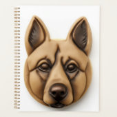 Belgisch Malinoi Dog 3D Inspiriert Planer (Vorderseite)