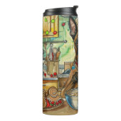 Belgisch Malinoi Feiertag Backen: Feierliche Weihn Thermosbecher (Nach links gedreht)