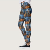Belgisch Malinoi Halloween Spooky Leggings (Links)
