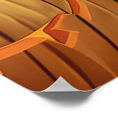 Belgisch Malinoi Halloween Spooky Poster (Ecke)