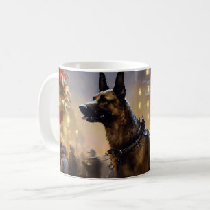 Belgisch Malinoi Weihnachtsfeiertage Kaffeetasse