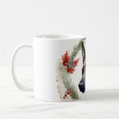 Belgisch Malinoi Weihnachtsschrei Festlicher Papi Kaffeetasse (Links)