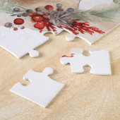 Belgisch Malinoi Weihnachtsschrei Festlicher Papi Puzzle (Seite)