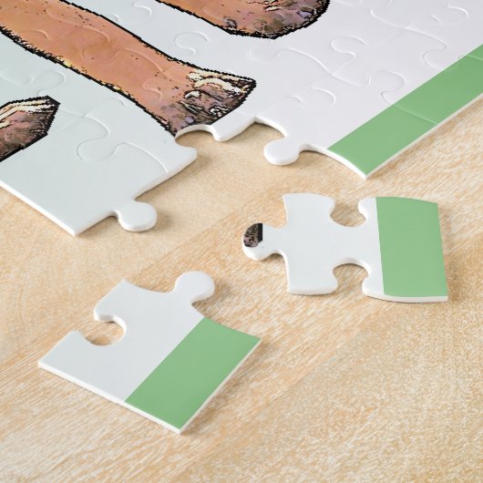 Belgisch Malinois Art Puzzle (Seite)