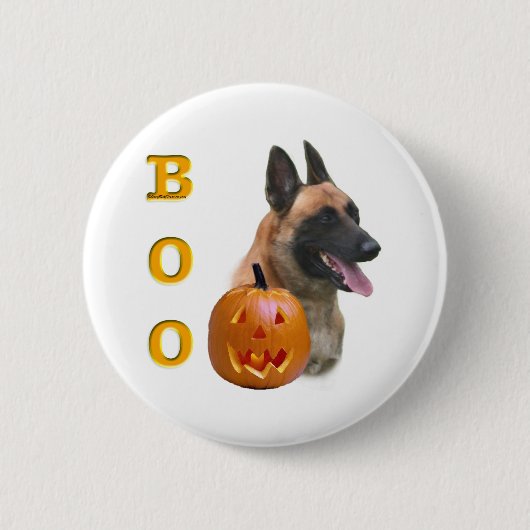 Belgisch Malinois Boo - Button (Vorderseite)