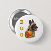 Belgisch Malinois Boo - Button (Vorne & Hinten)
