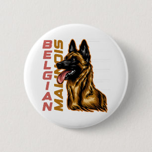 Belgisch Malinois Button