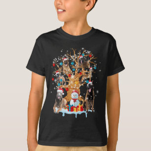 Belgisch Malinois Christmas Tree Ornament Gift Dog T-Shirt