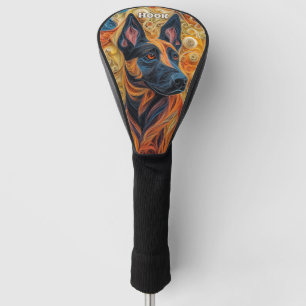 Belgisch Malinois Dog Golf Headcover