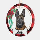 Belgisch Malinois Dog Ornament (Links)