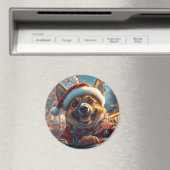 Belgisch Malinois Dog Roller Untersetzer Weihnacht Magnet (In Situ (Geschirrspüler))