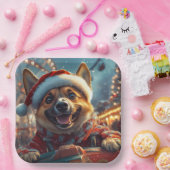 Belgisch Malinois Dog Roller Untersetzer Weihnacht Pappteller (Party)