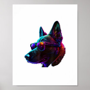 Belgisch Malinois Dogs Belgisch Malinois Poster