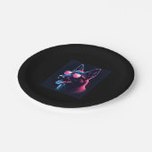 Belgisch Malinois Dogs Belgischer Malinois-T - Shi Pappteller (Schrägansicht)