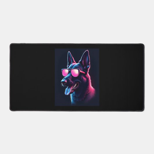 Belgisch Malinois Dogs Belgischer Malinois-T - Shi Schreibtischunterlage (Vorderseite)