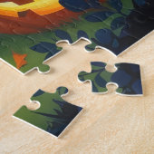 Belgisch Malinois Dogs Pumpkin Halloween Funny Puzzle (Seite)