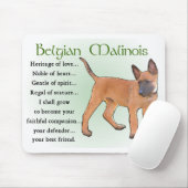 Belgisch Malinois Geschenke Mousepad (Mit Mouse)