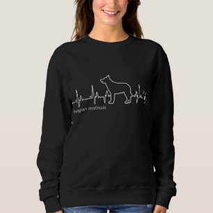 Belgisch Malinois Heartbeat - Belgisch Malinois Sweatshirt