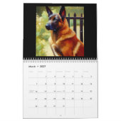 Belgisch Malinois Kalender (Mär 2027)