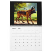 Belgisch Malinois Kalender (Jan 2027)