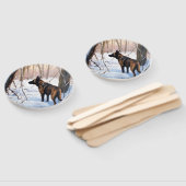 Belgisch Malinois Let It Snow Weihnachten Fächer (Non-assembled)